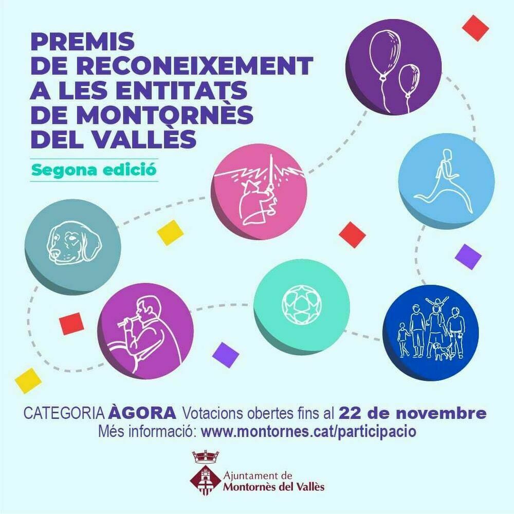 Imatge pels mitjans: II Edició dels Premis de Reconeixement a les entitats sense ànim de lucre de Montornès del Vallès